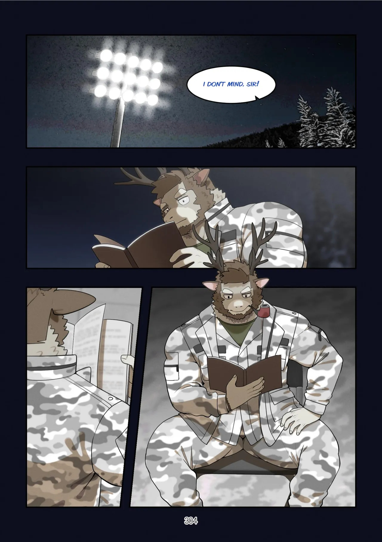 December, Twilight, Snowflake Part 1 page 305