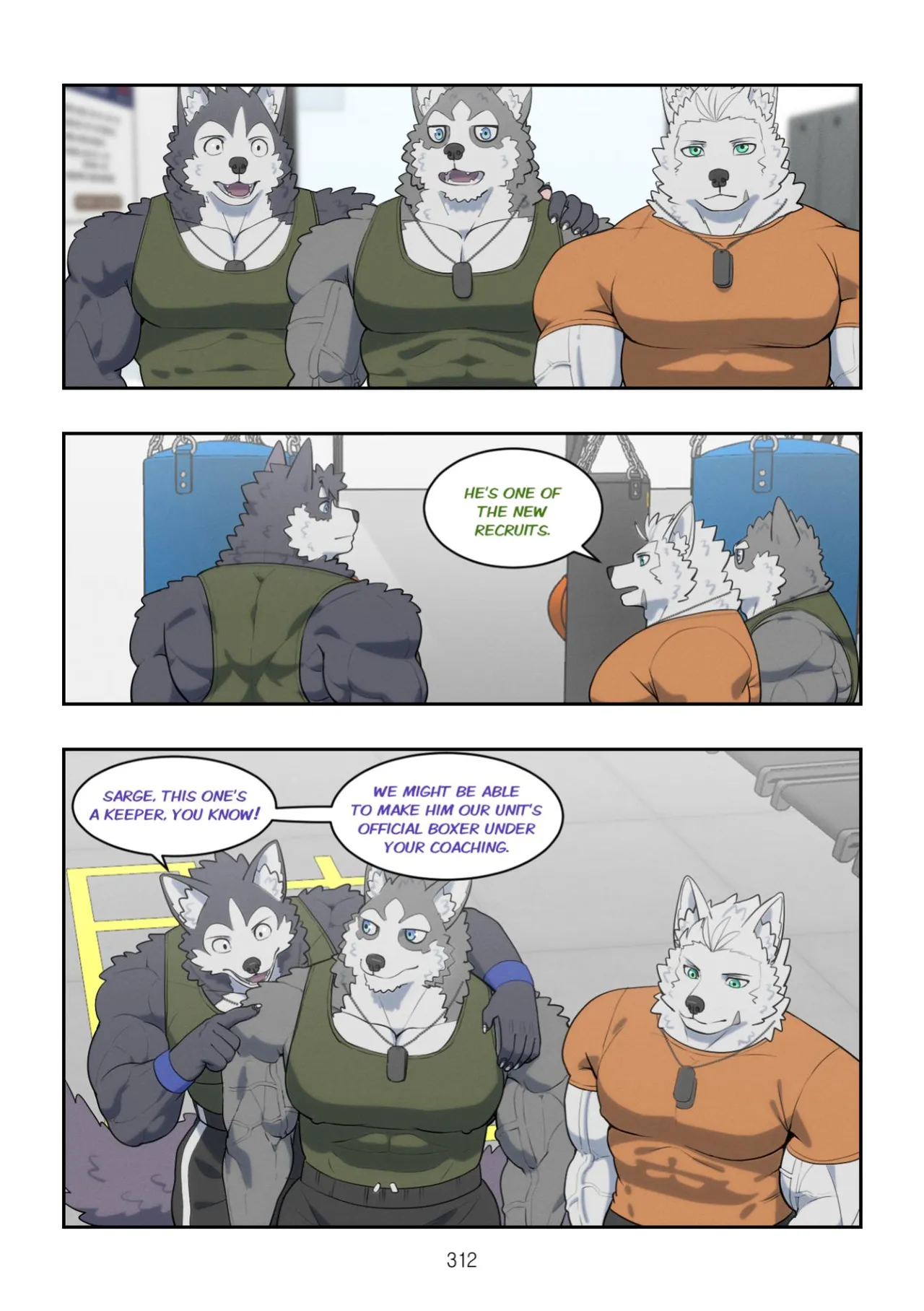 December, Twilight, Snowflake Part 1 page 313