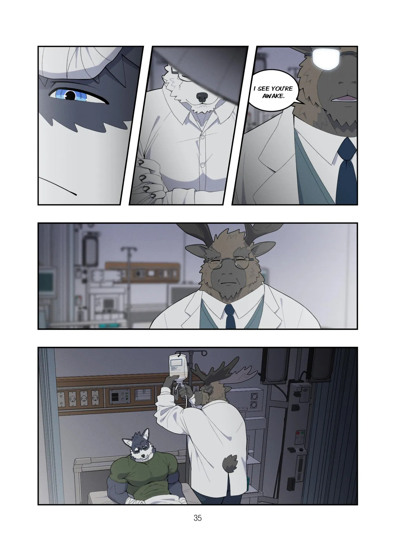 December, Twilight, Snowflake Part 1 page 36