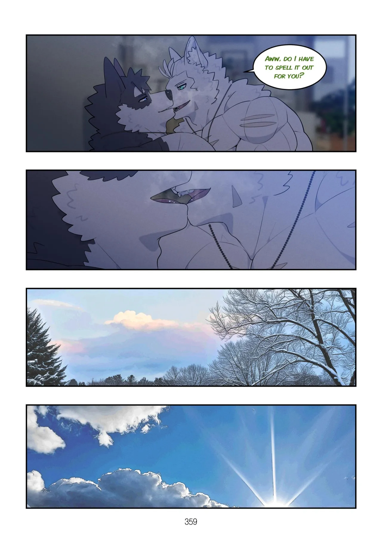 December, Twilight, Snowflake Part 1 page 360