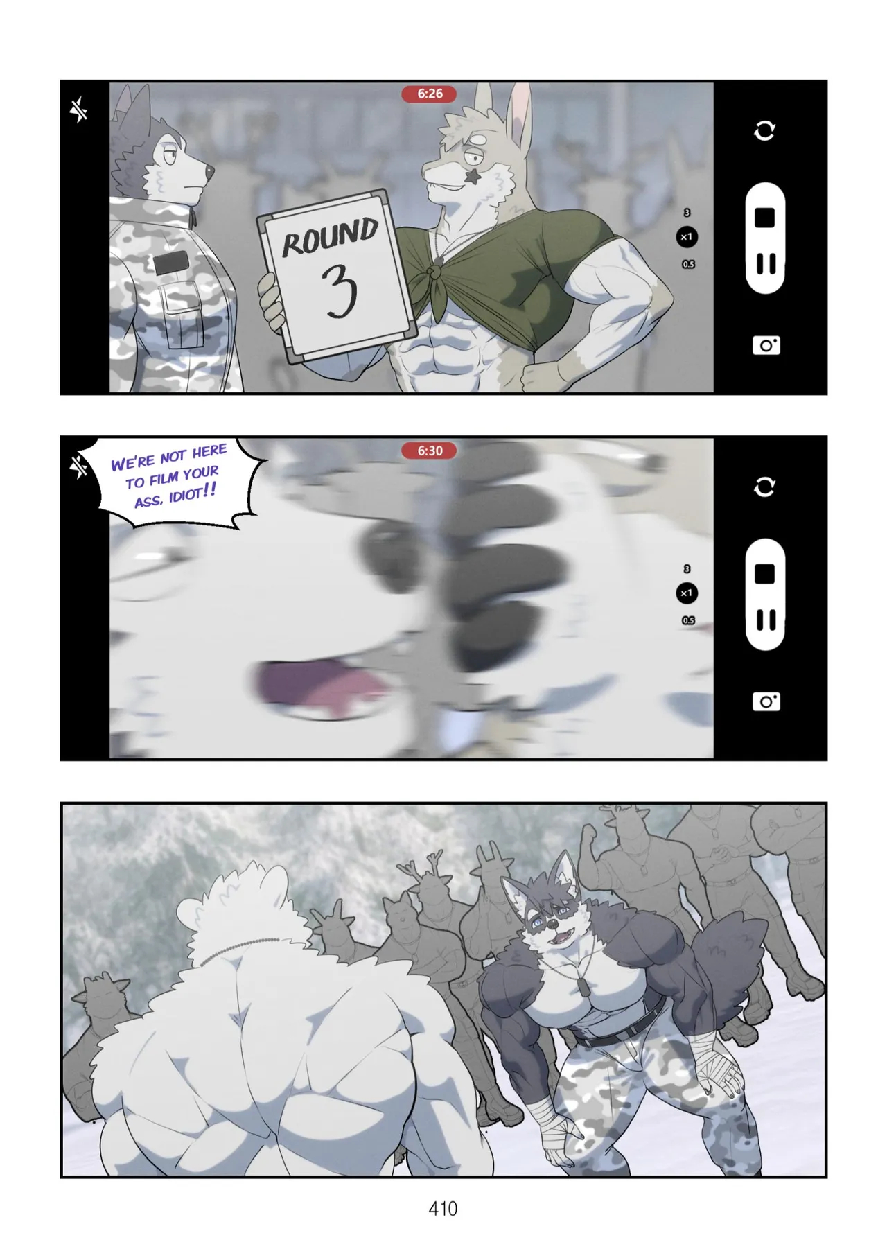 December, Twilight, Snowflake Part 1 page 411