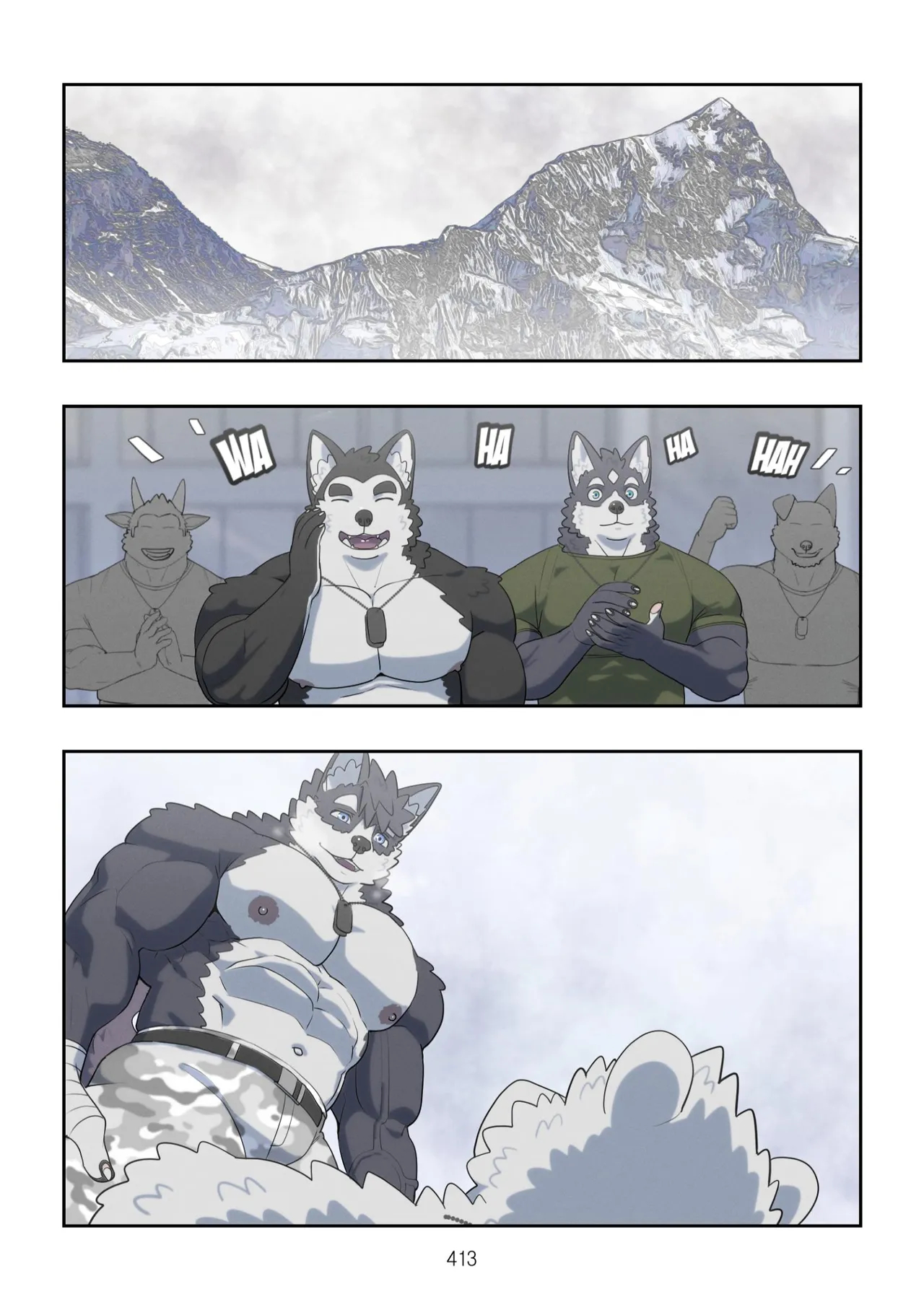 December, Twilight, Snowflake Part 1 page 414