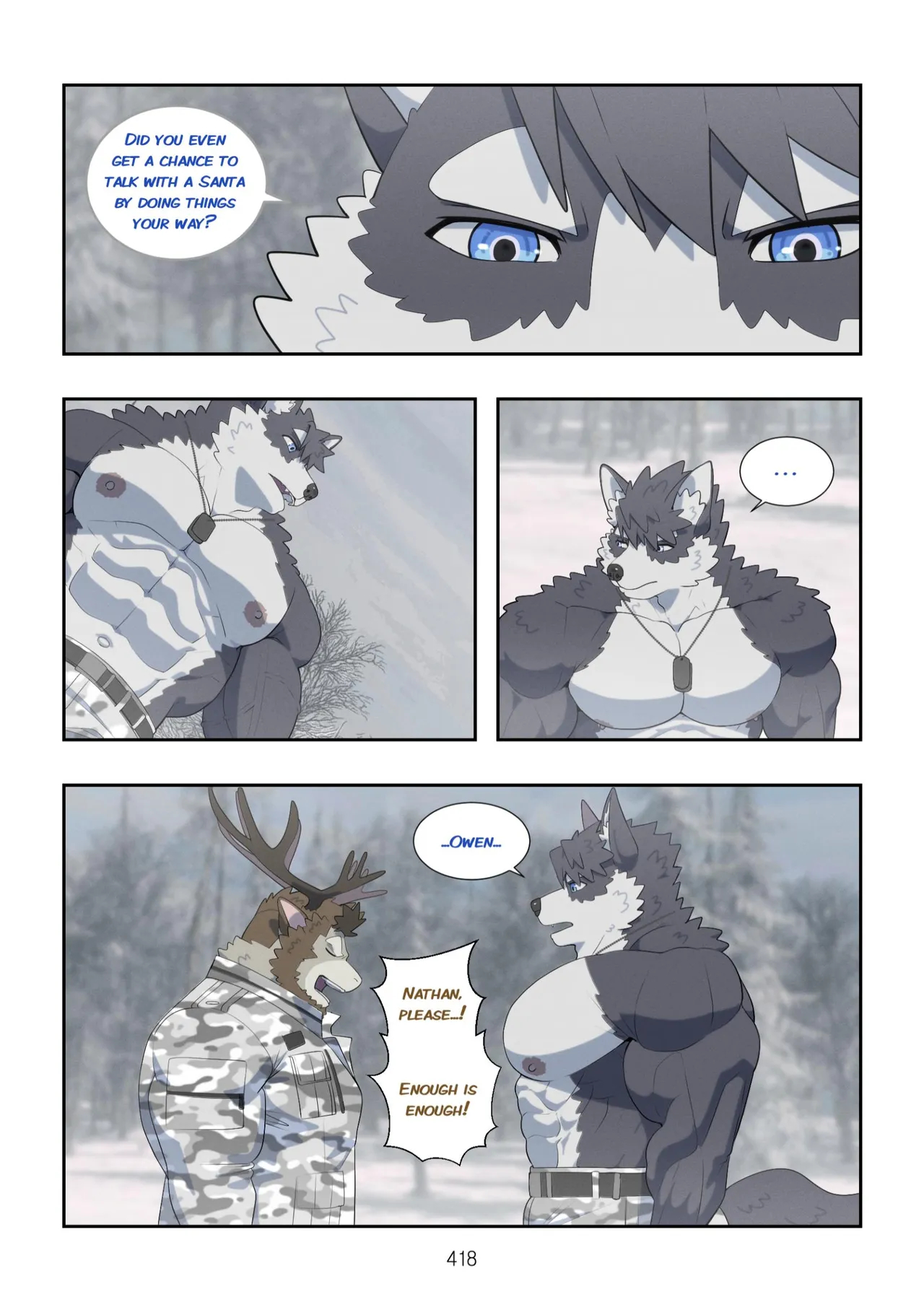 December, Twilight, Snowflake Part 1 page 419