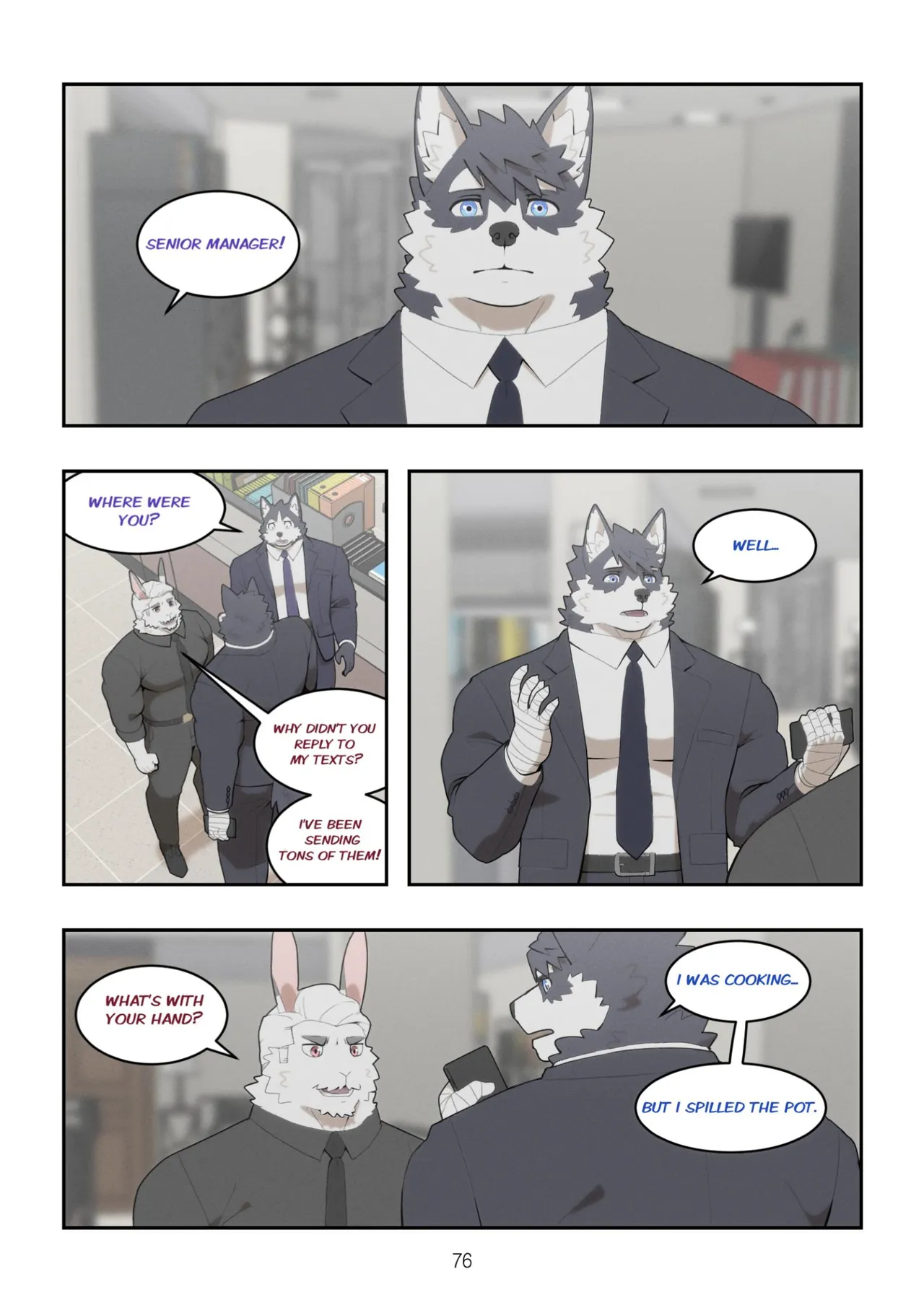 December, Twilight, Snowflake Part 1 page 77