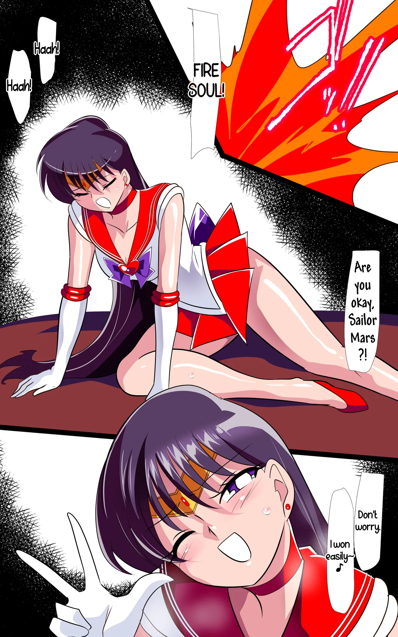 Defeat Of Mars 2 Showdown With The Cock Customized For Persuasion Part 1 page 24