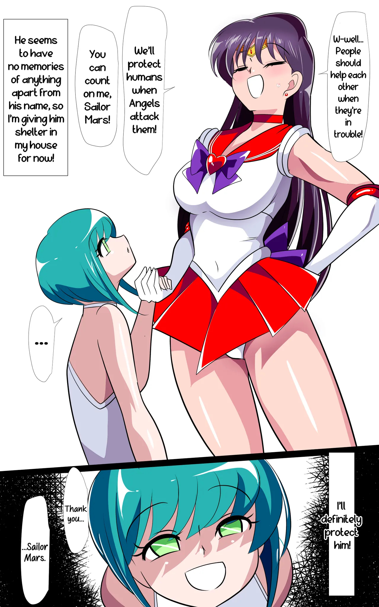 Defeat Of Mars 2 Showdown With The Cock Customized For Persuasion Part 1 page 4