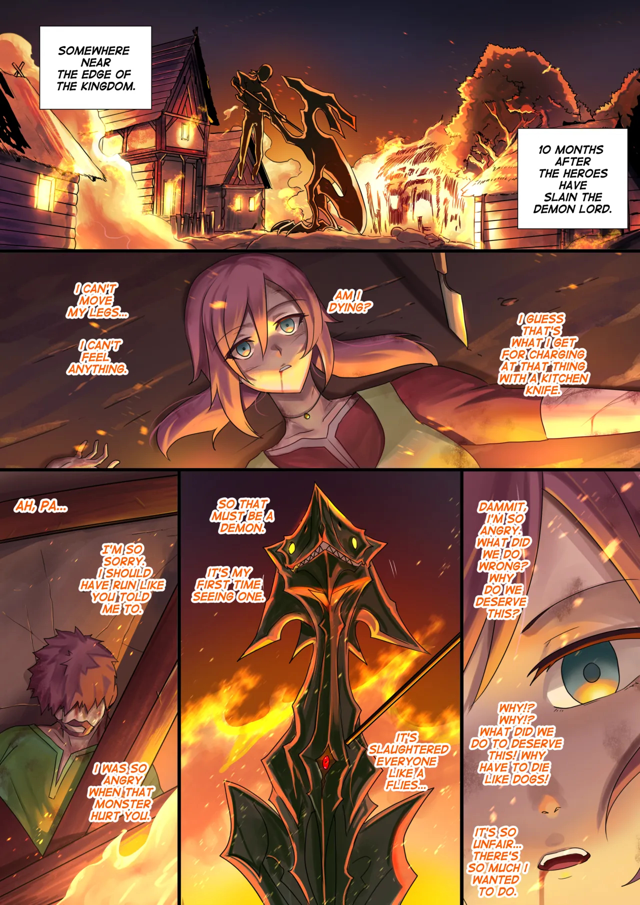 Demon Lord Chapter 3（original + Textless） page 1
