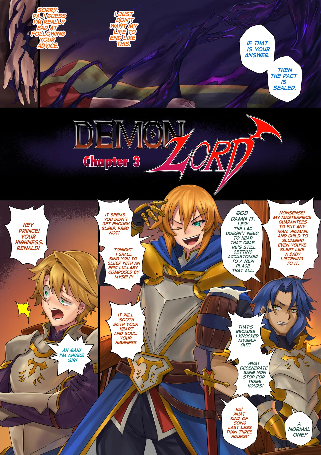 Demon Lord Chapter 3（original + Textless） page 4