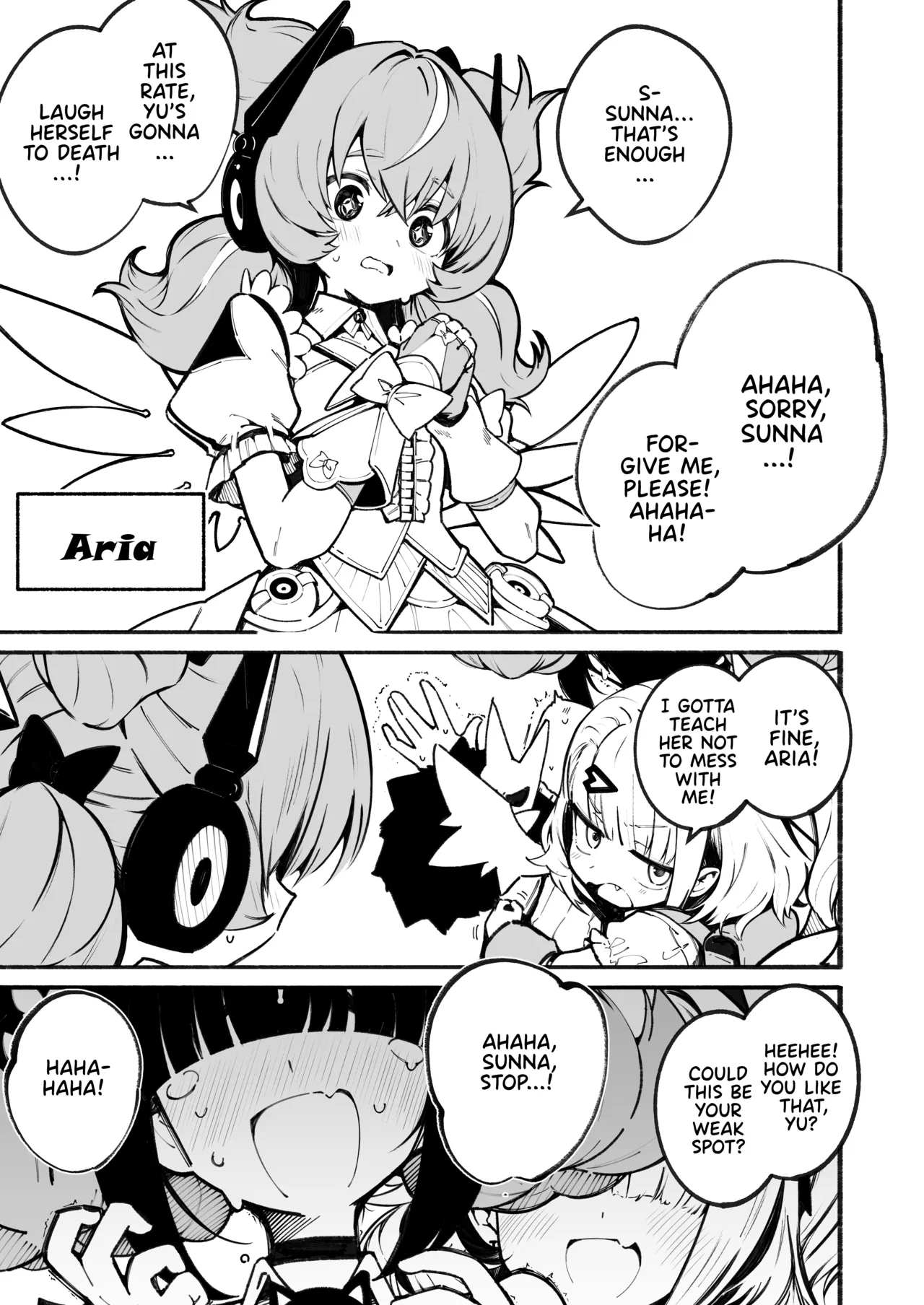 Don't Touch My Funny Button! page 4