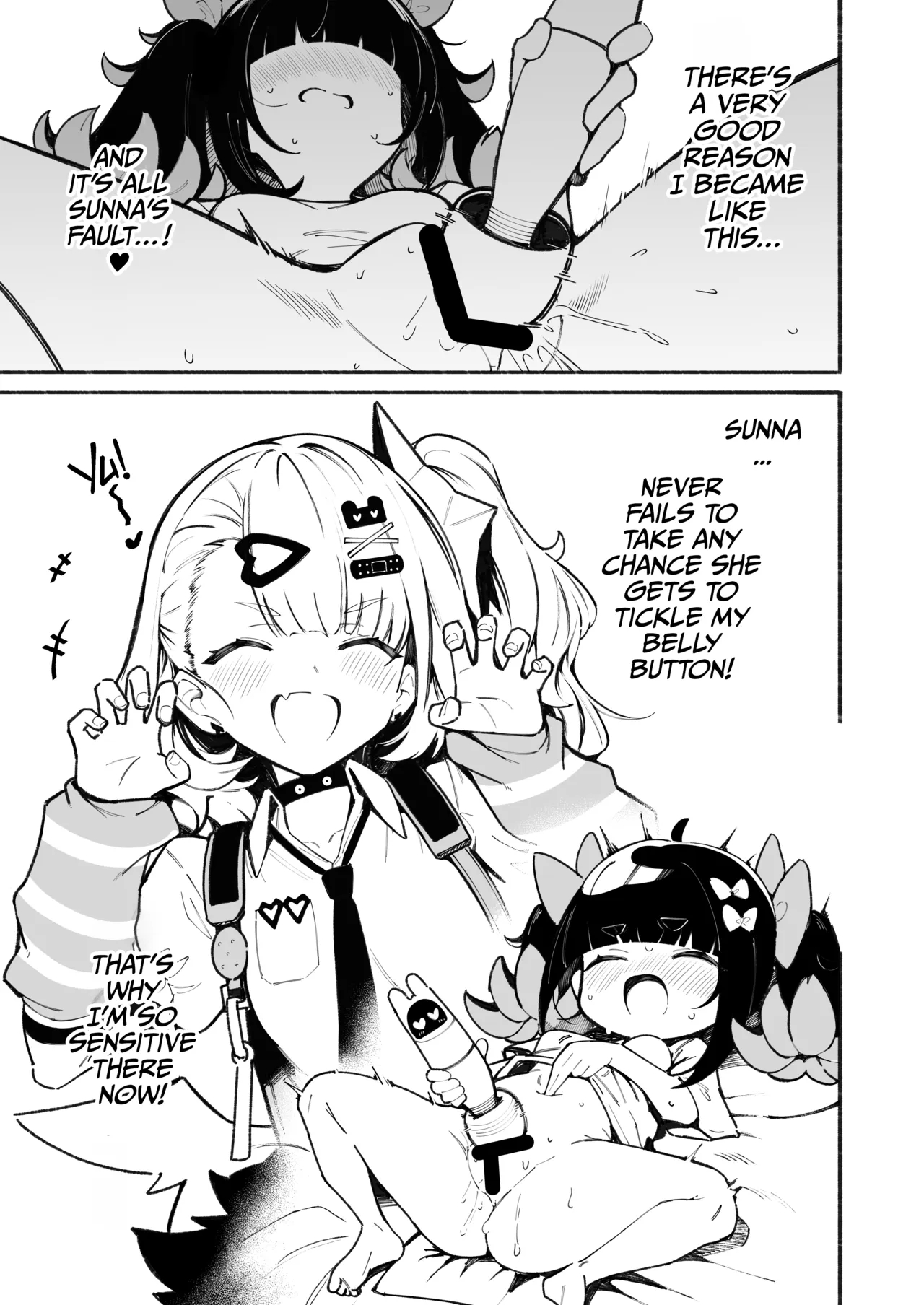 Don't Touch My Funny Button! page 6