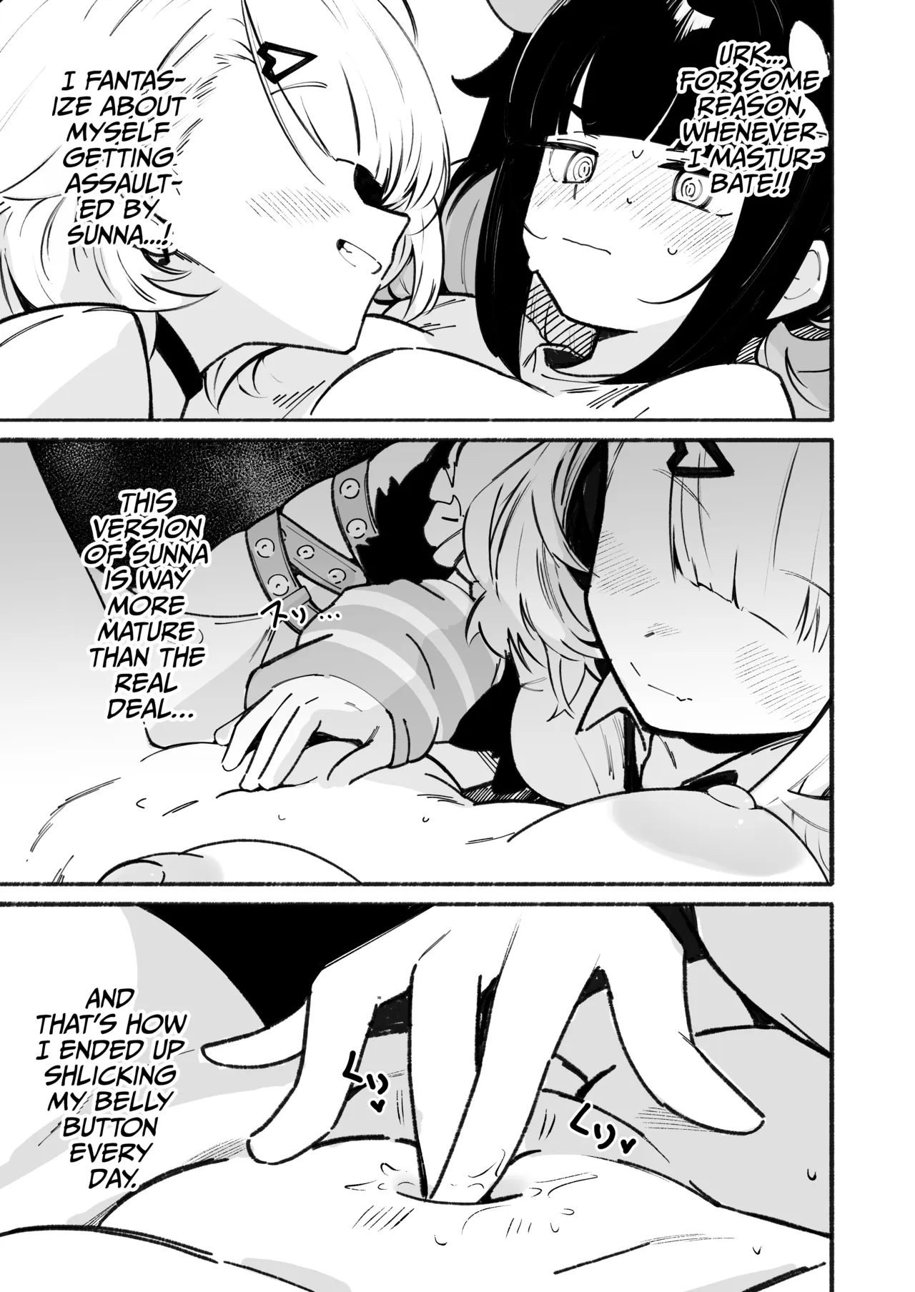 Don't Touch My Funny Button! page 8