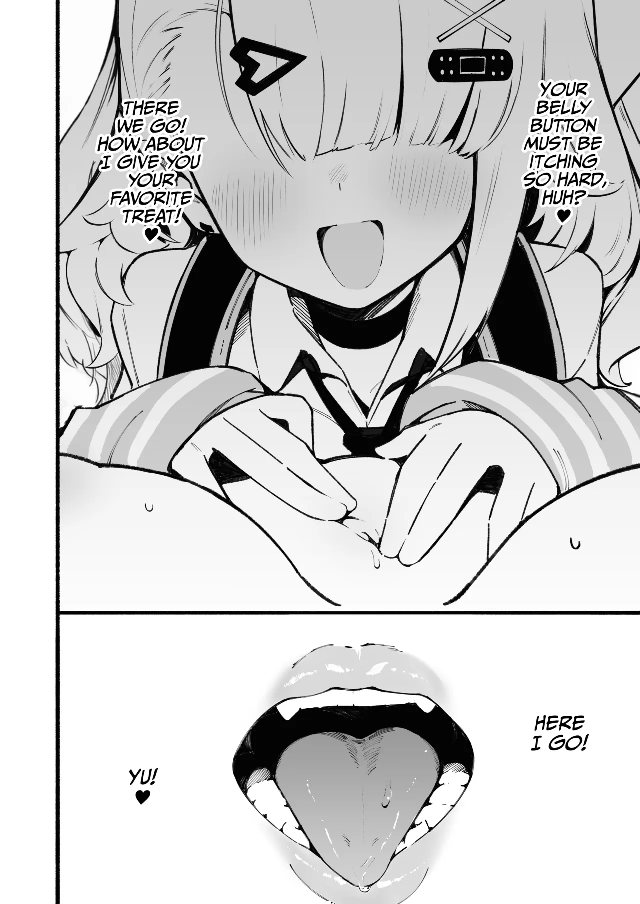 Don't Touch My Funny Button! page 9