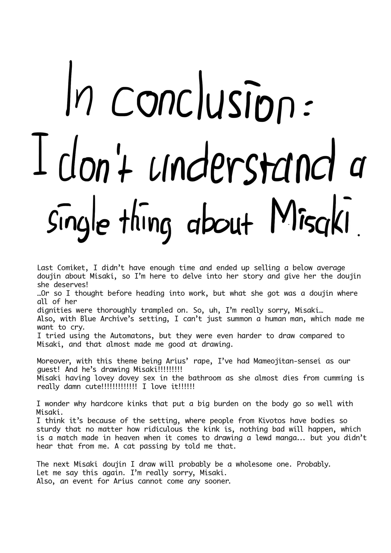 Dreaming At The Bottom Of The Mire + Omake page 34
