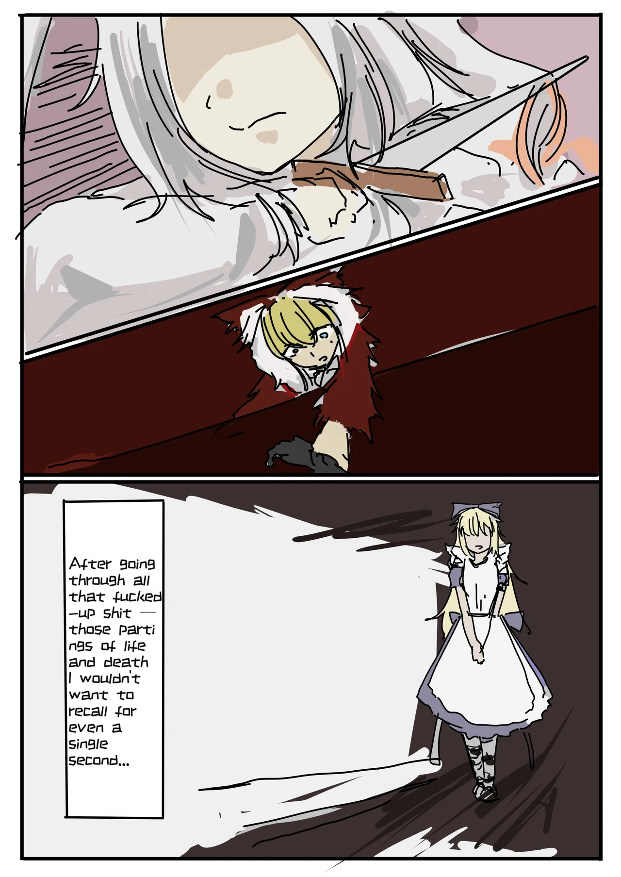 “the Death Of Little Red Riding Hood” page 3