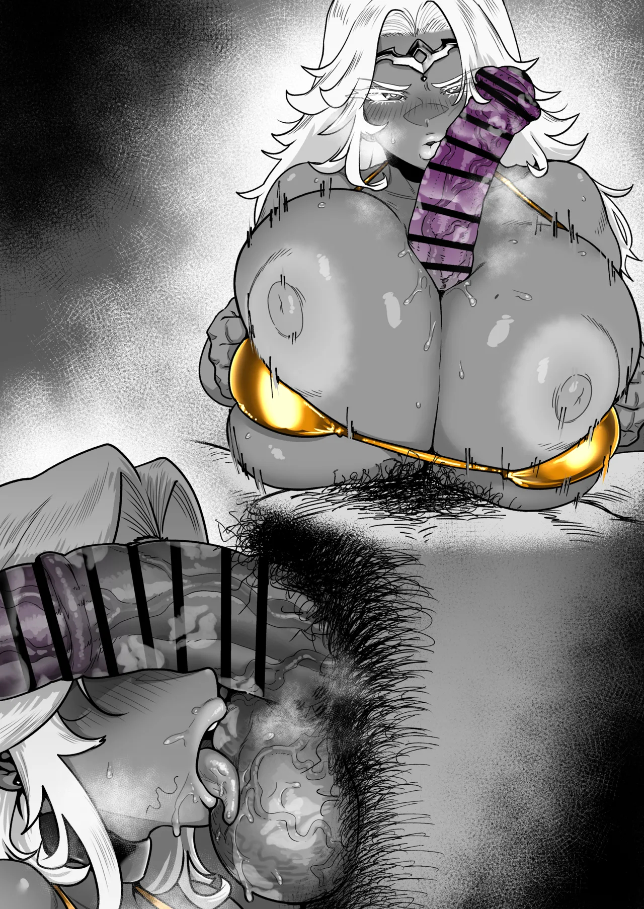 爆乳魔剣士が下っ端モンスターに下剋上される話。 page 23