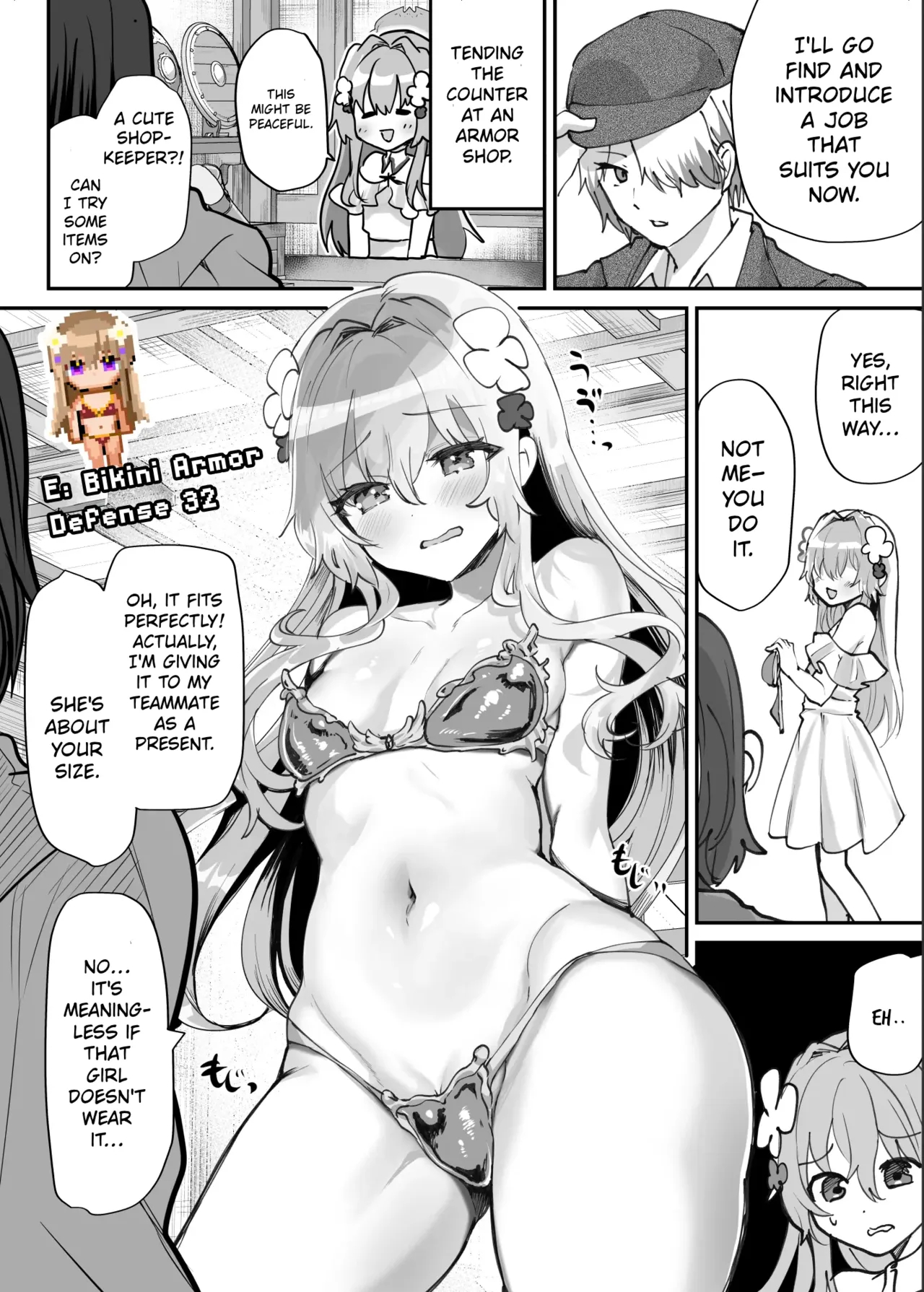Ero Rpg No Onna Shujinkou Ni Ts Tensei Shitara... ~machi Ero Event & Haiboku Ecchi De Shojo Soushitsu~ page 18