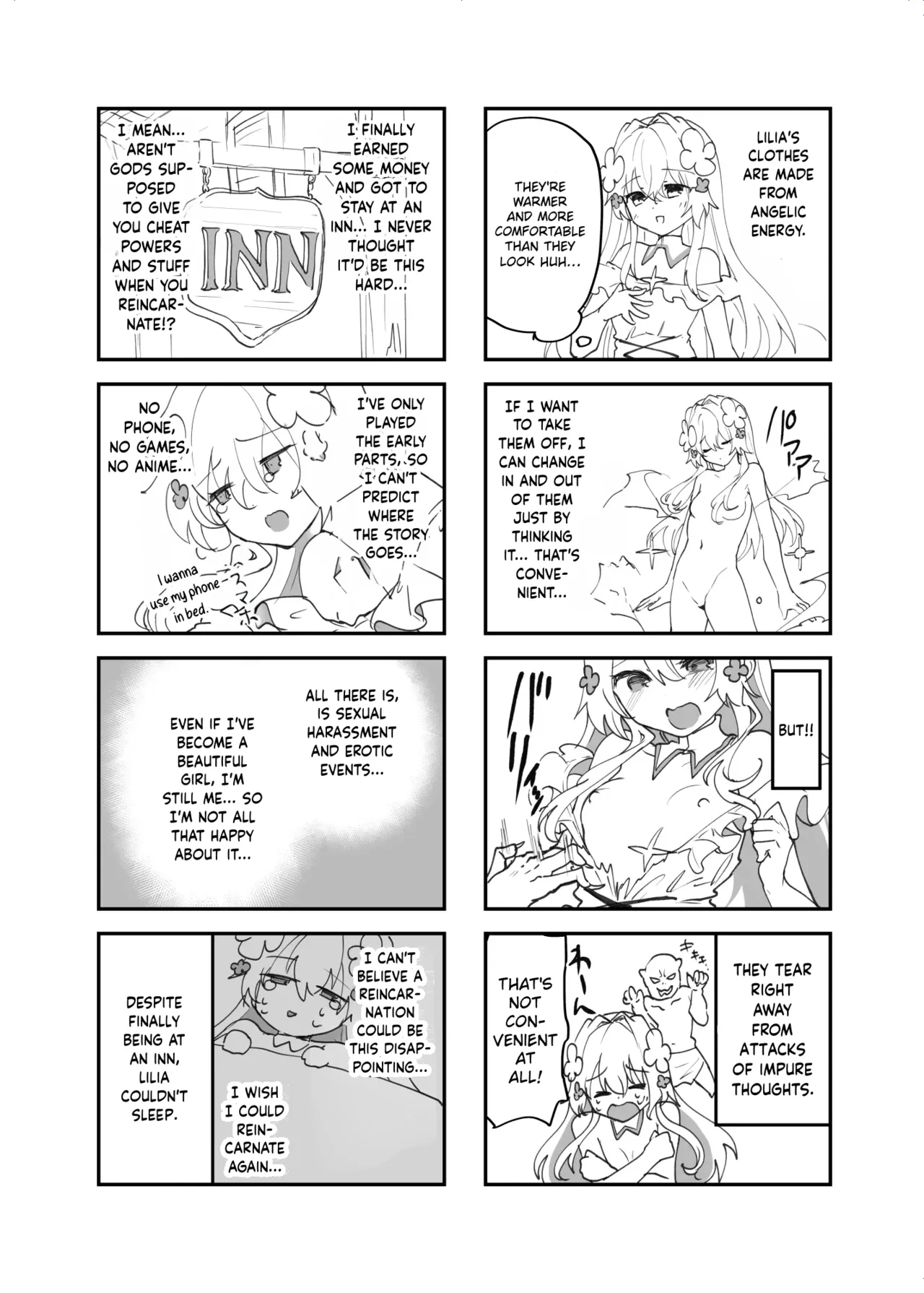 Ero Rpg No Onna Shujinkou Ni Ts Tensei Shitara... ~machi Ero Event & Haiboku Ecchi De Shojo Soushitsu~ page 55