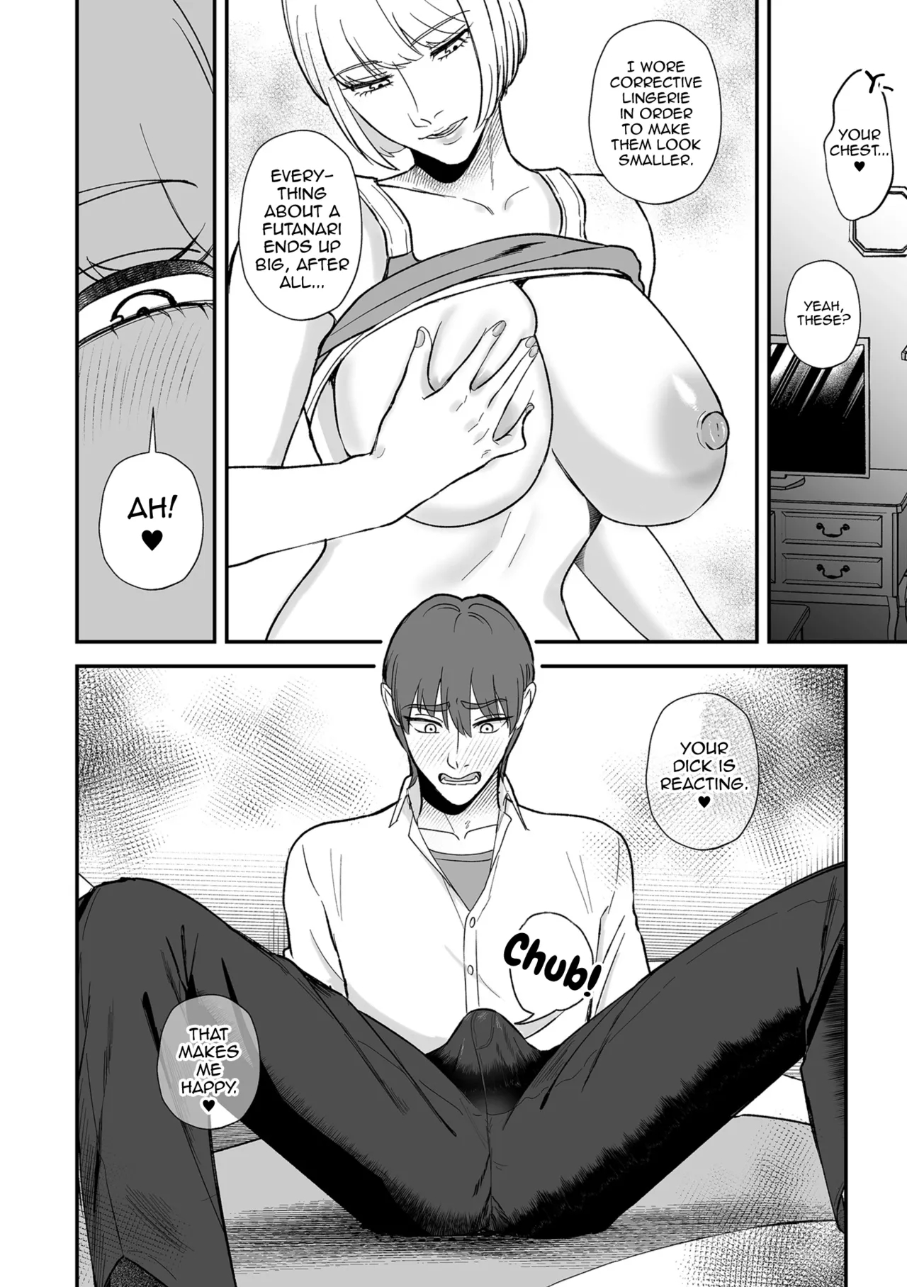 Futanari Kanojo No Haramibukuro Kareshi page 10