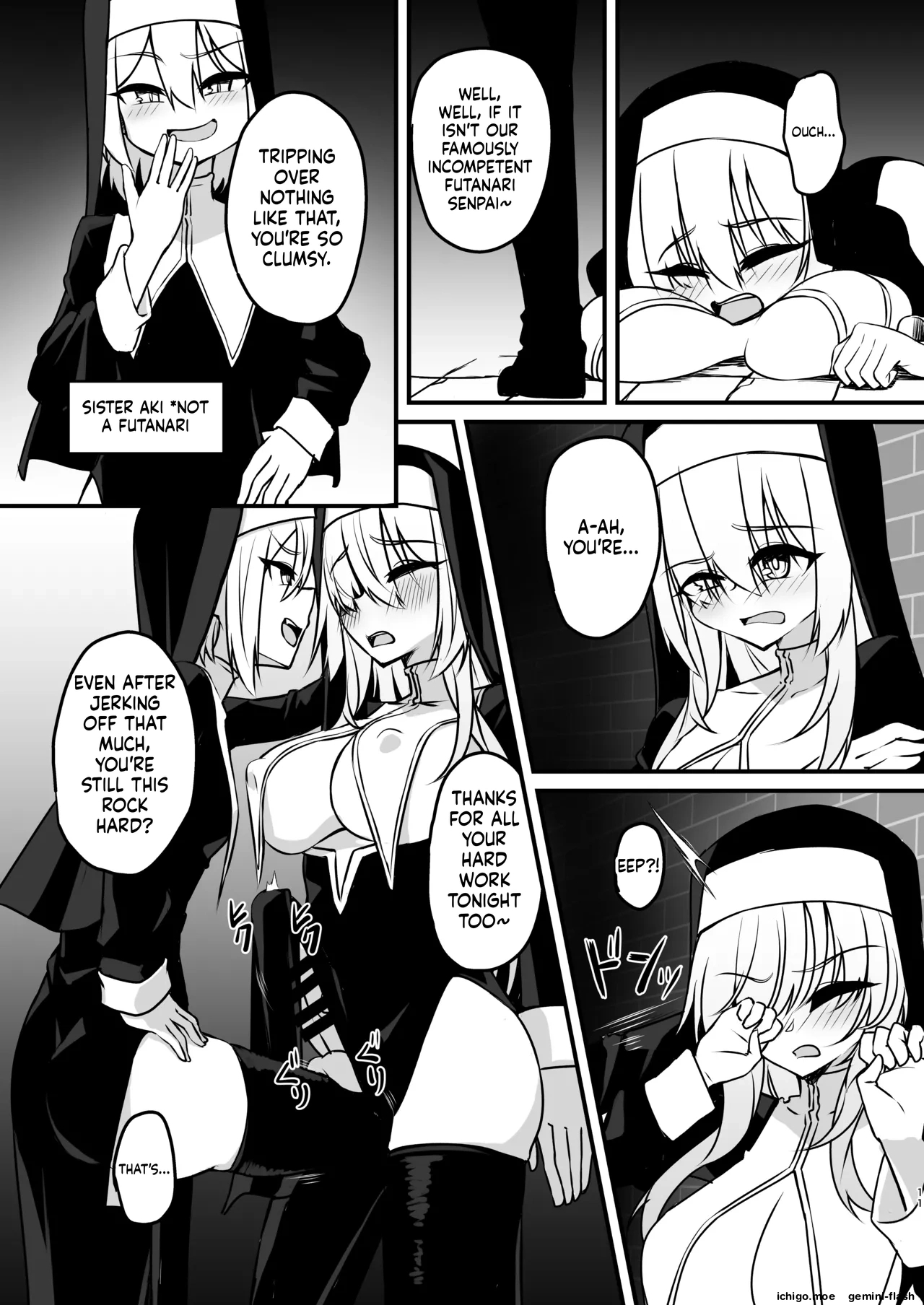 Futanari Sister Jibatsu Koukai Ruined Orgasm Onanie page 10