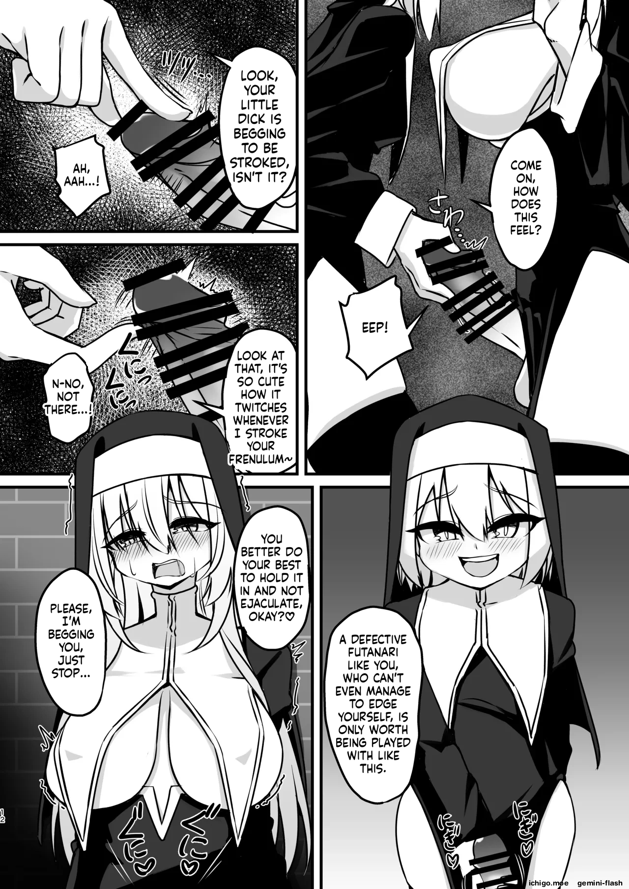 Futanari Sister Jibatsu Koukai Ruined Orgasm Onanie page 11