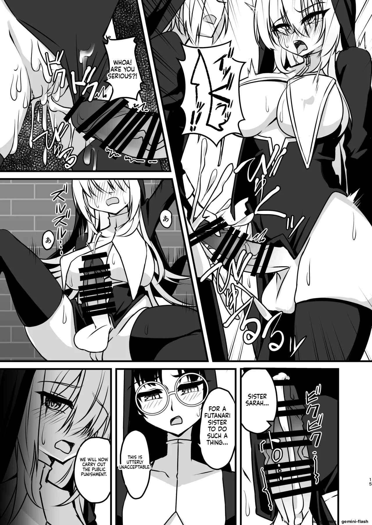 Futanari Sister Jibatsu Koukai Ruined Orgasm Onanie page 14