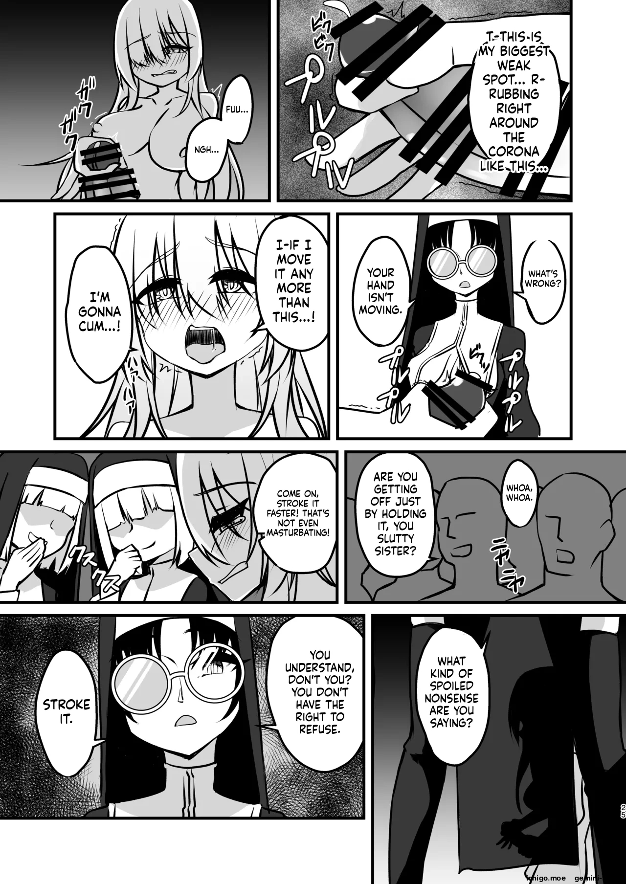 Futanari Sister Jibatsu Koukai Ruined Orgasm Onanie page 24