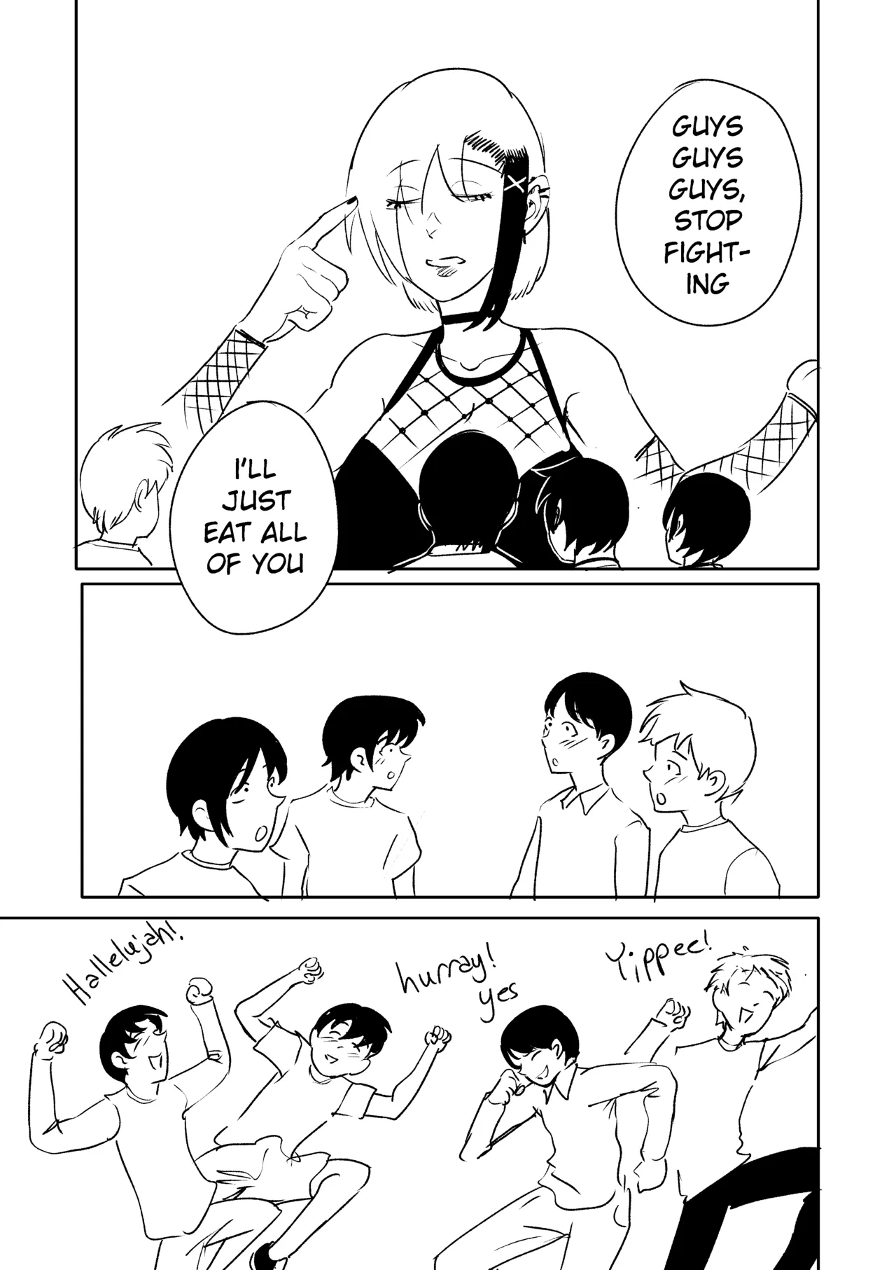 Goth Giantess Vore 1 page 3