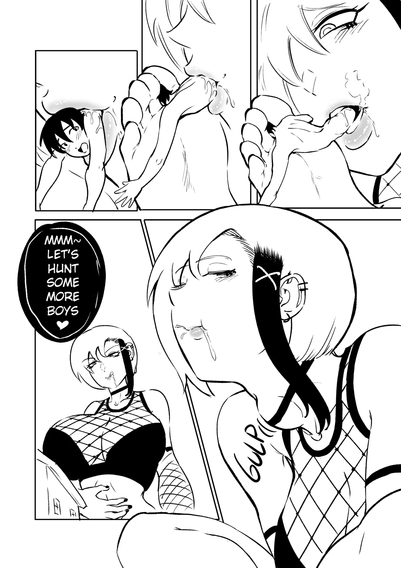 Goth Giantess Vore 1 page 8