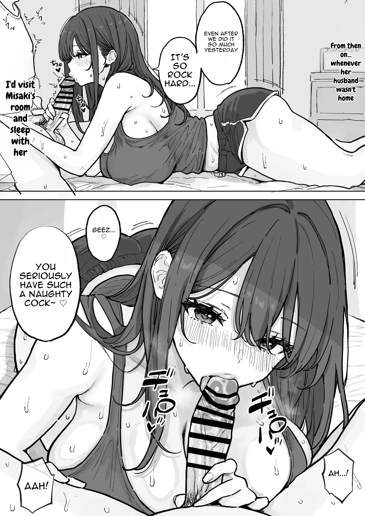 Gushing Raw Inside My Big-boobed Wife: My Affair Life page 22