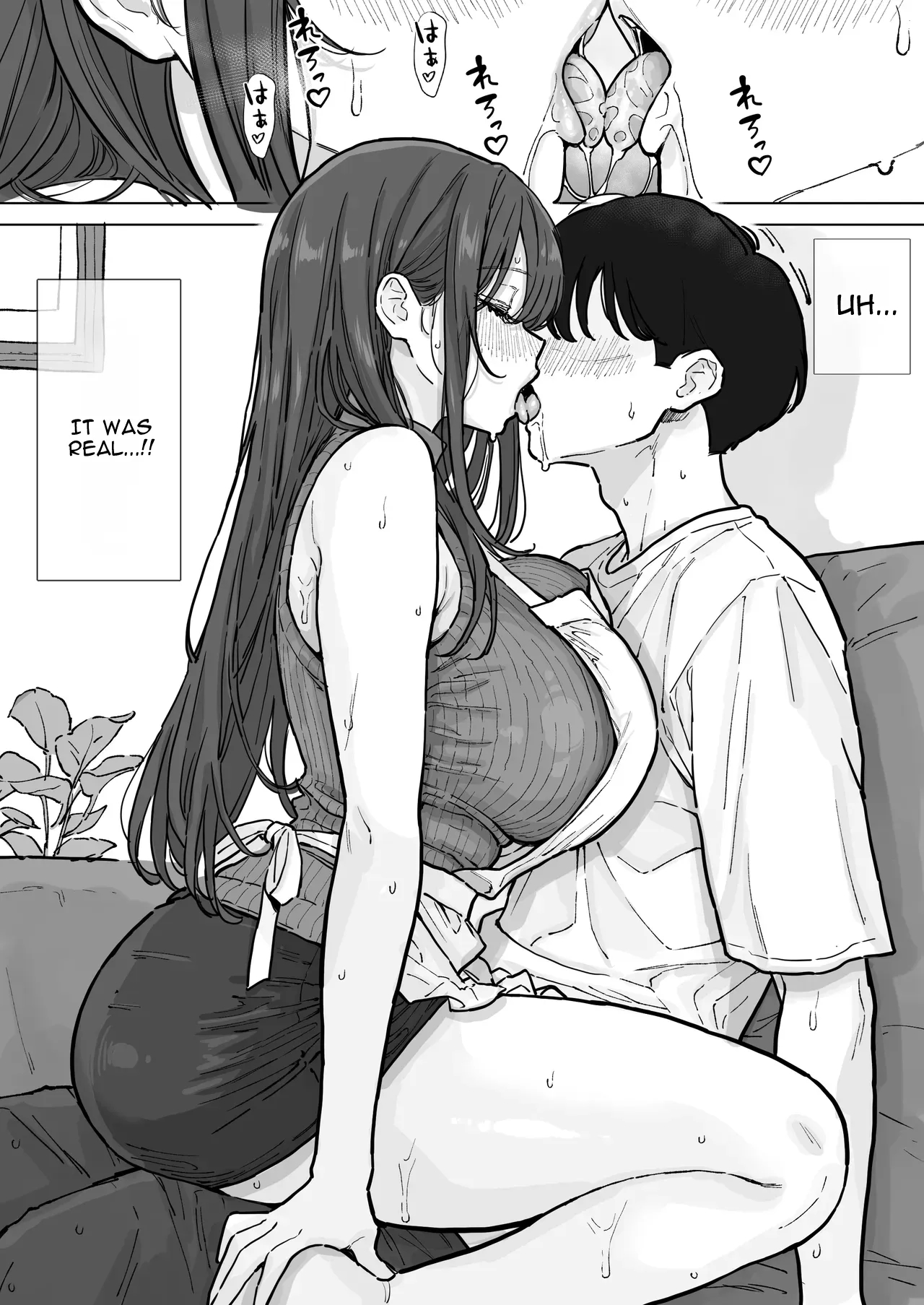 Gushing Raw Inside My Big-boobed Wife: My Affair Life page 9