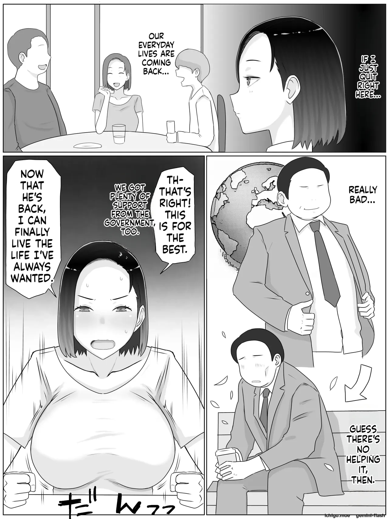 Hanshoku Haha 5 Dai Ichi-bu Kanketsu-hen Musuko No Doukyuusei To Mata Ko Tsukuri Shite Imasu page 31