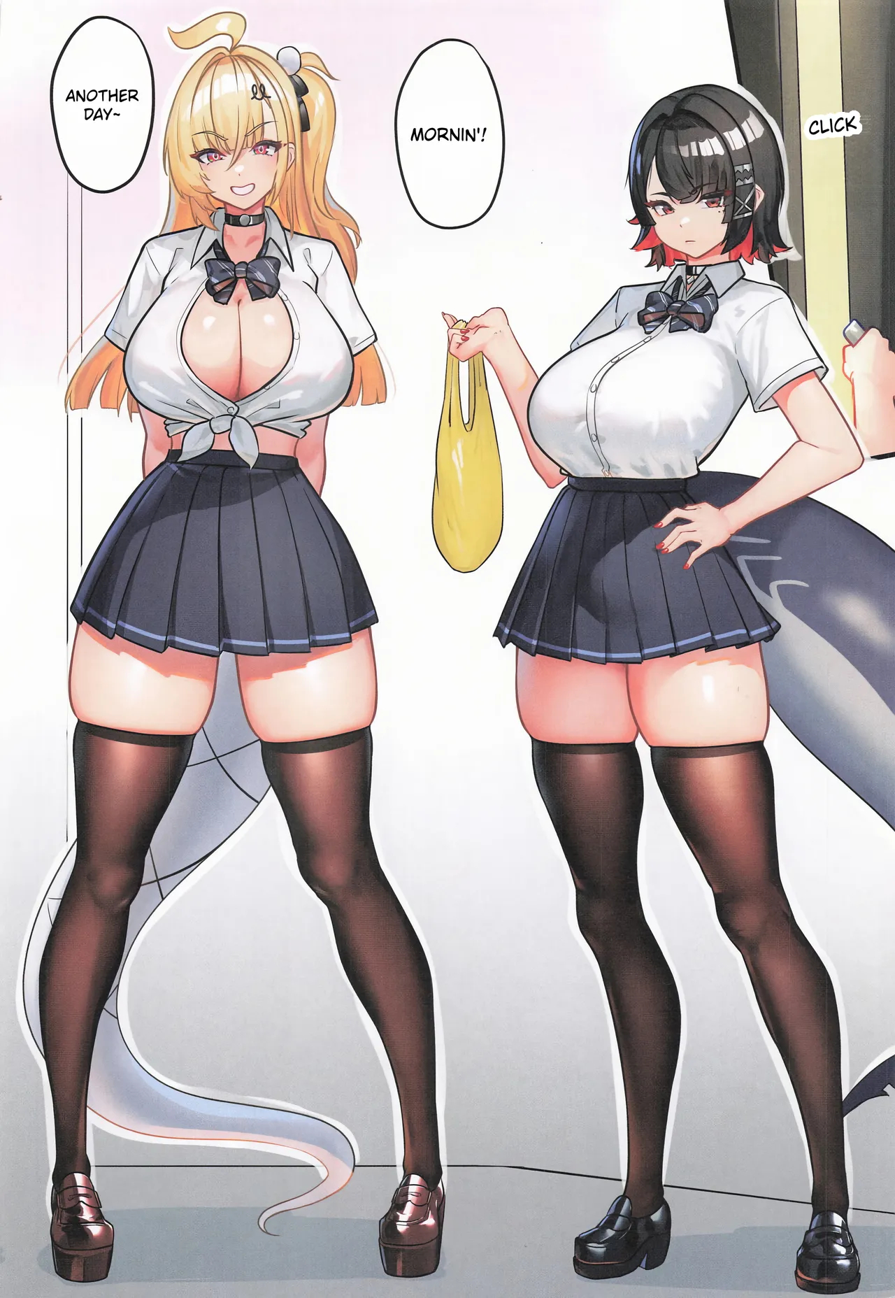 Harem House Ecchi: What If Wise's House Was A Gyaru Hangout Spot page 3