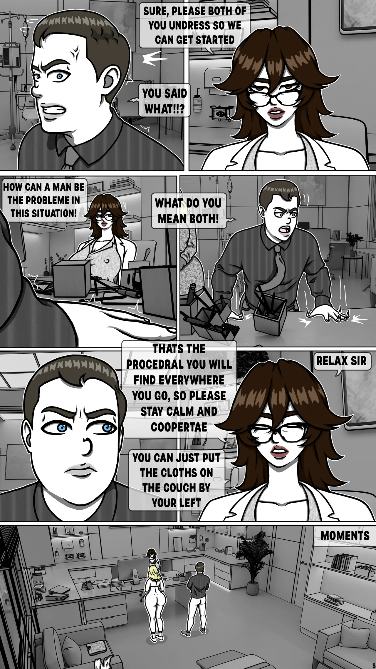 Humbled By A Futa Doctor Pages 1...16 page 6