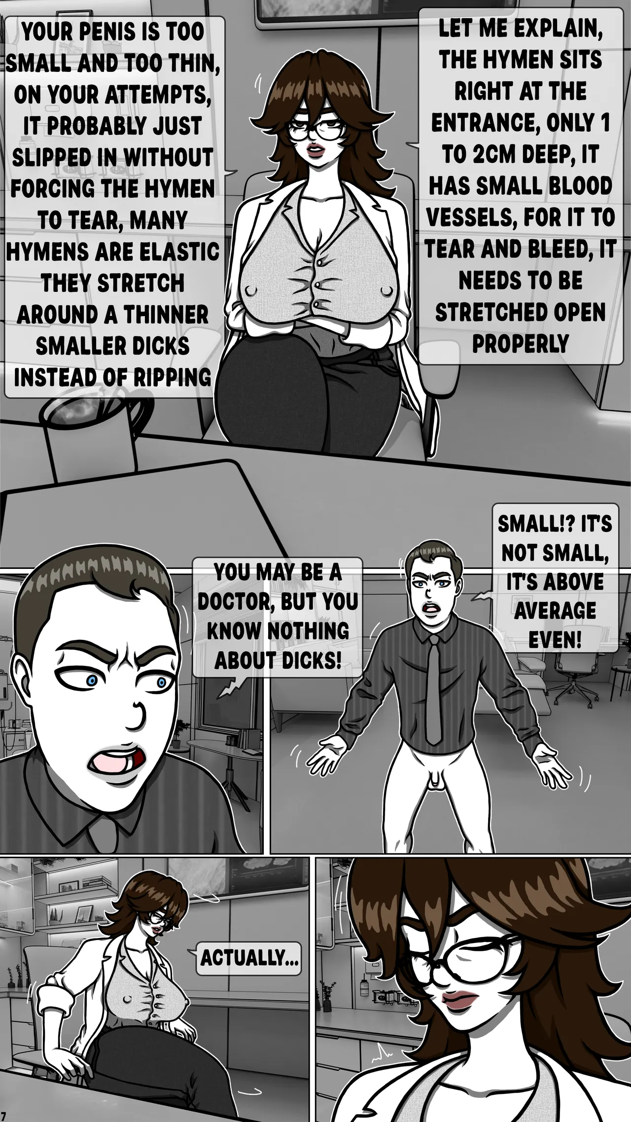 Humbled By A Futa Doctor Pages 1...16 page 8