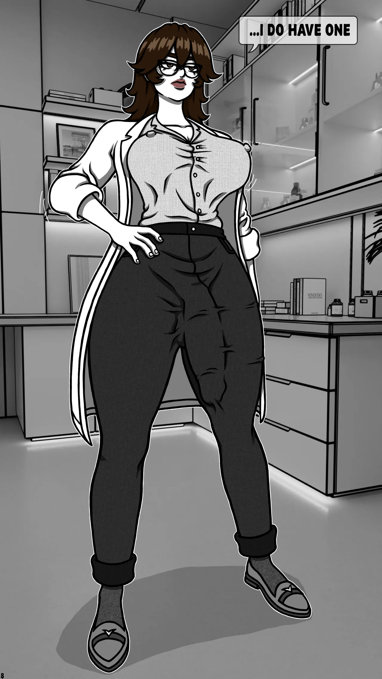 Humbled By A Futa Doctor Pages 1...16 page 9