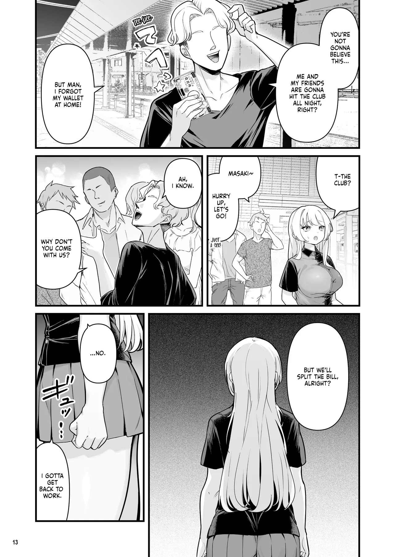 I Had Wild Sex With A Taken Busty Gyaru Part-timer! 2 page 15