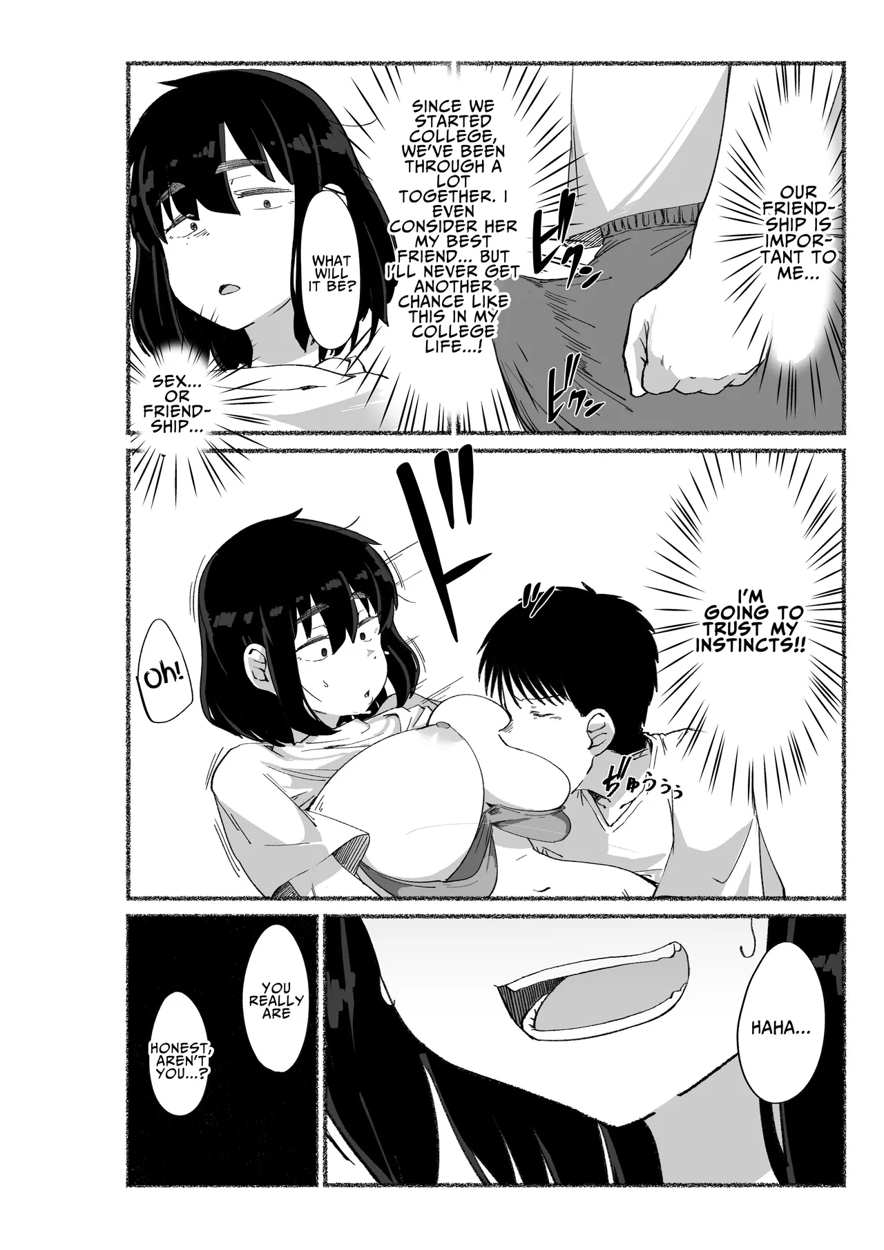 I Tried Cumming Inside My Slovenly Female Friend page 22