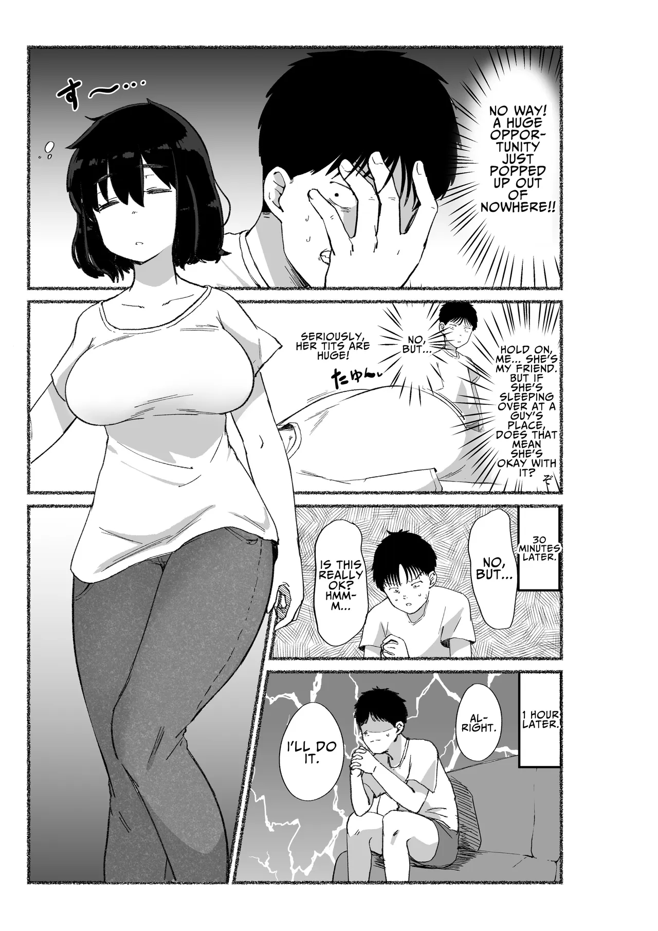 I Tried Cumming Inside My Slovenly Female Friend page 55