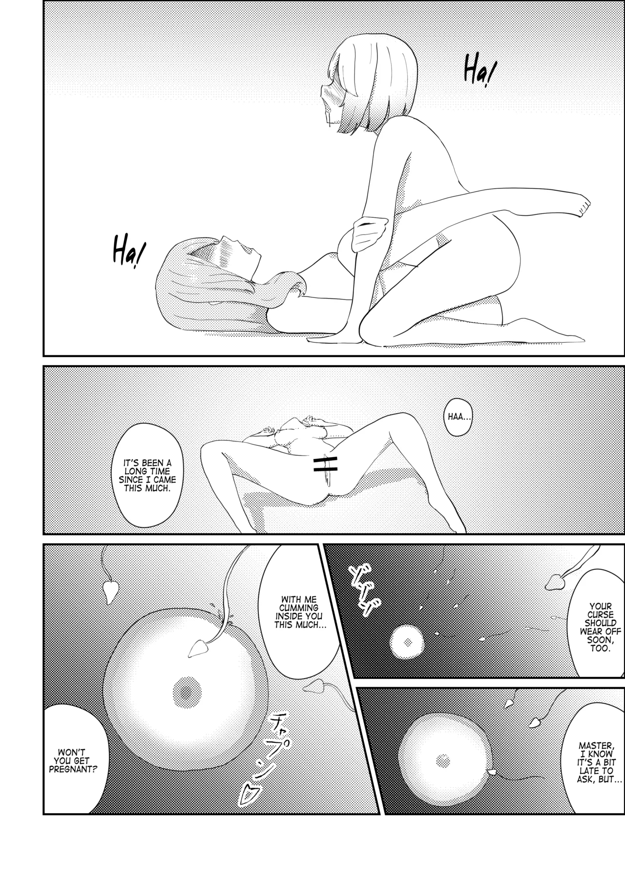 I Turned Into A Futanari, So I Had My Magic Master Cure Me page 31