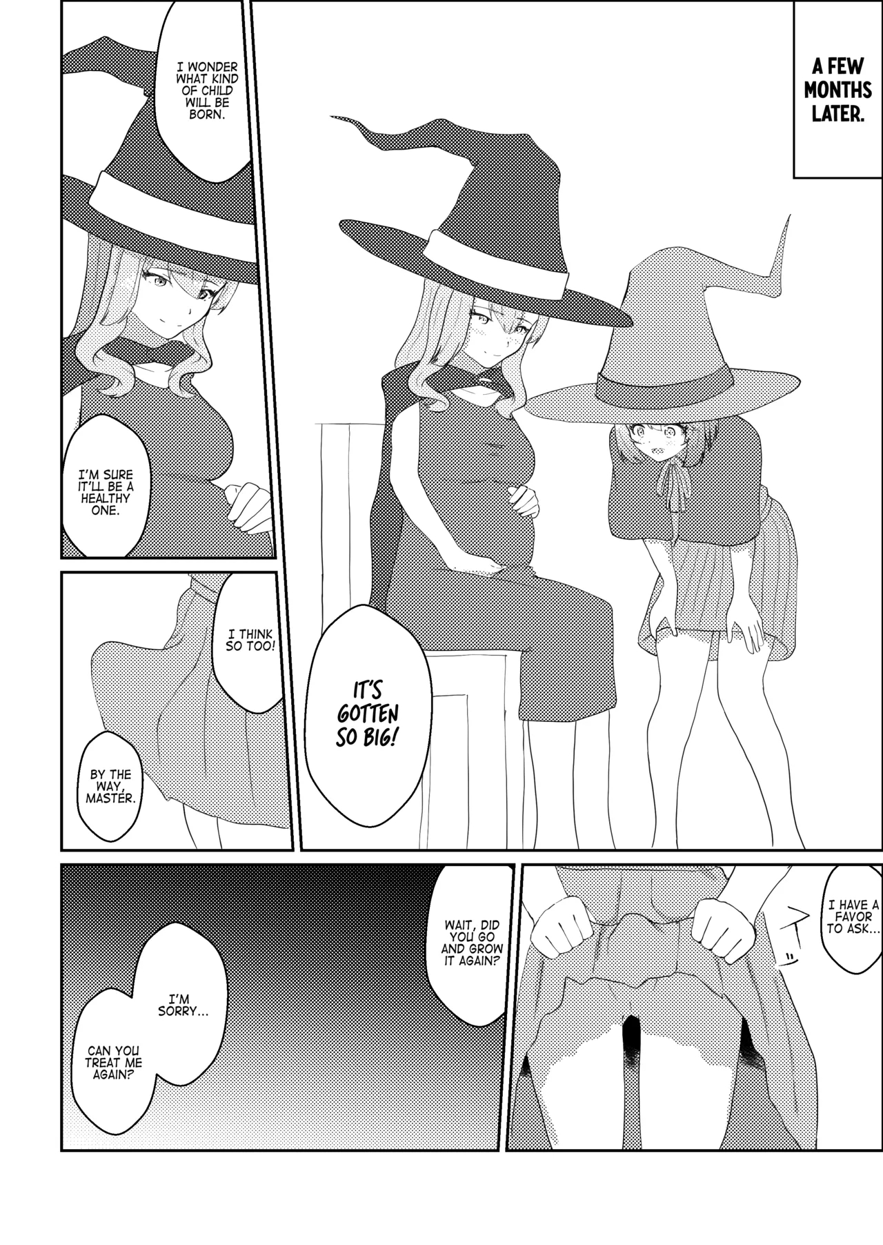 I Turned Into A Futanari, So I Had My Magic Master Cure Me page 32