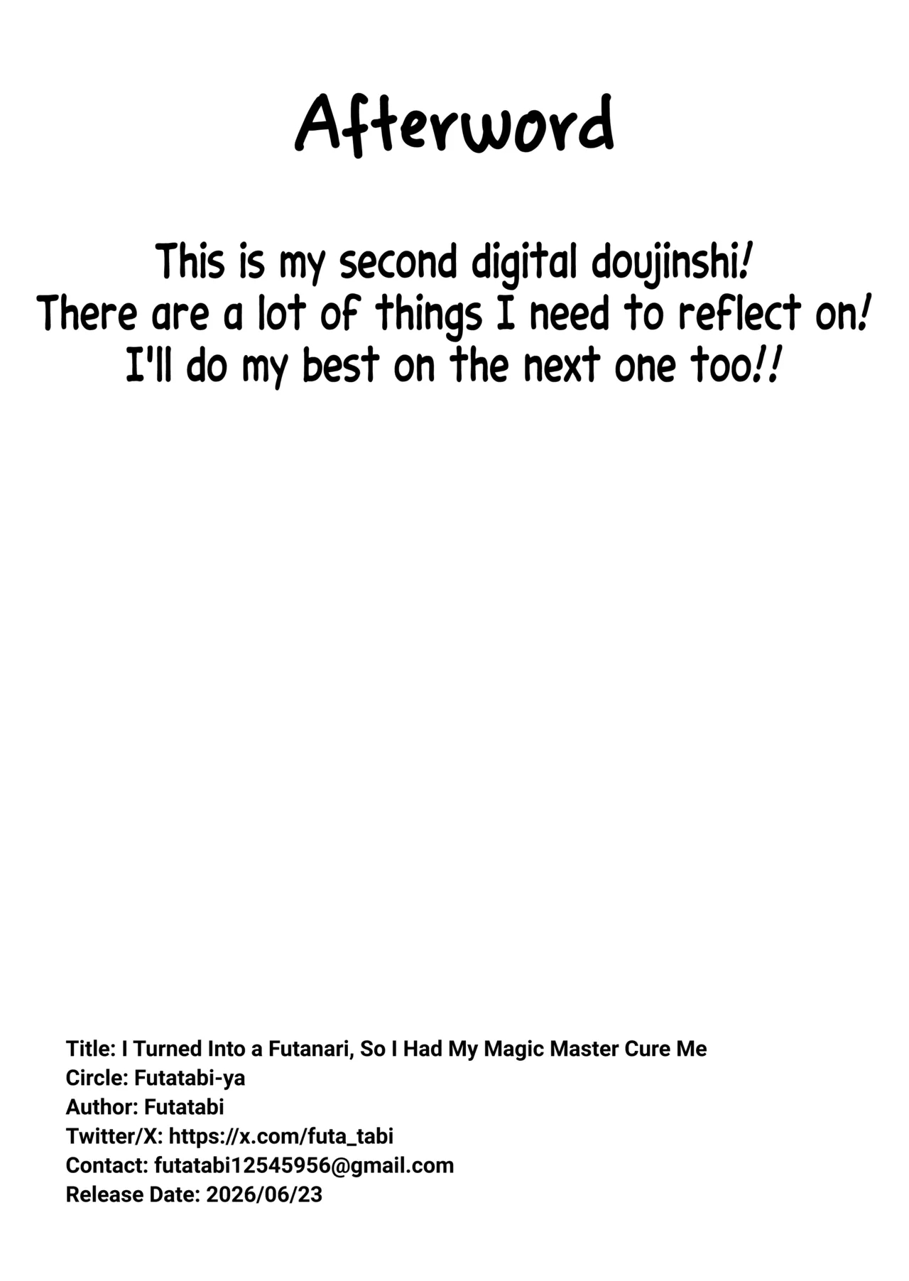 I Turned Into A Futanari, So I Had My Magic Master Cure Me page 33