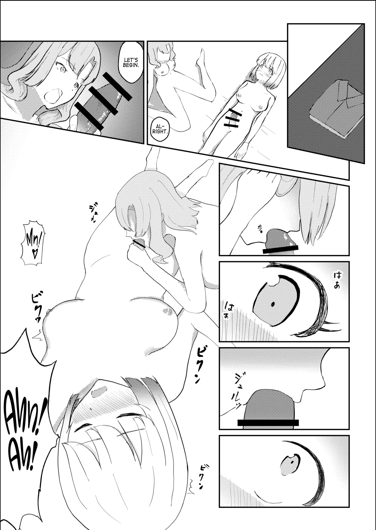 I Turned Into A Futanari, So I Had My Magic Master Cure Me page 8