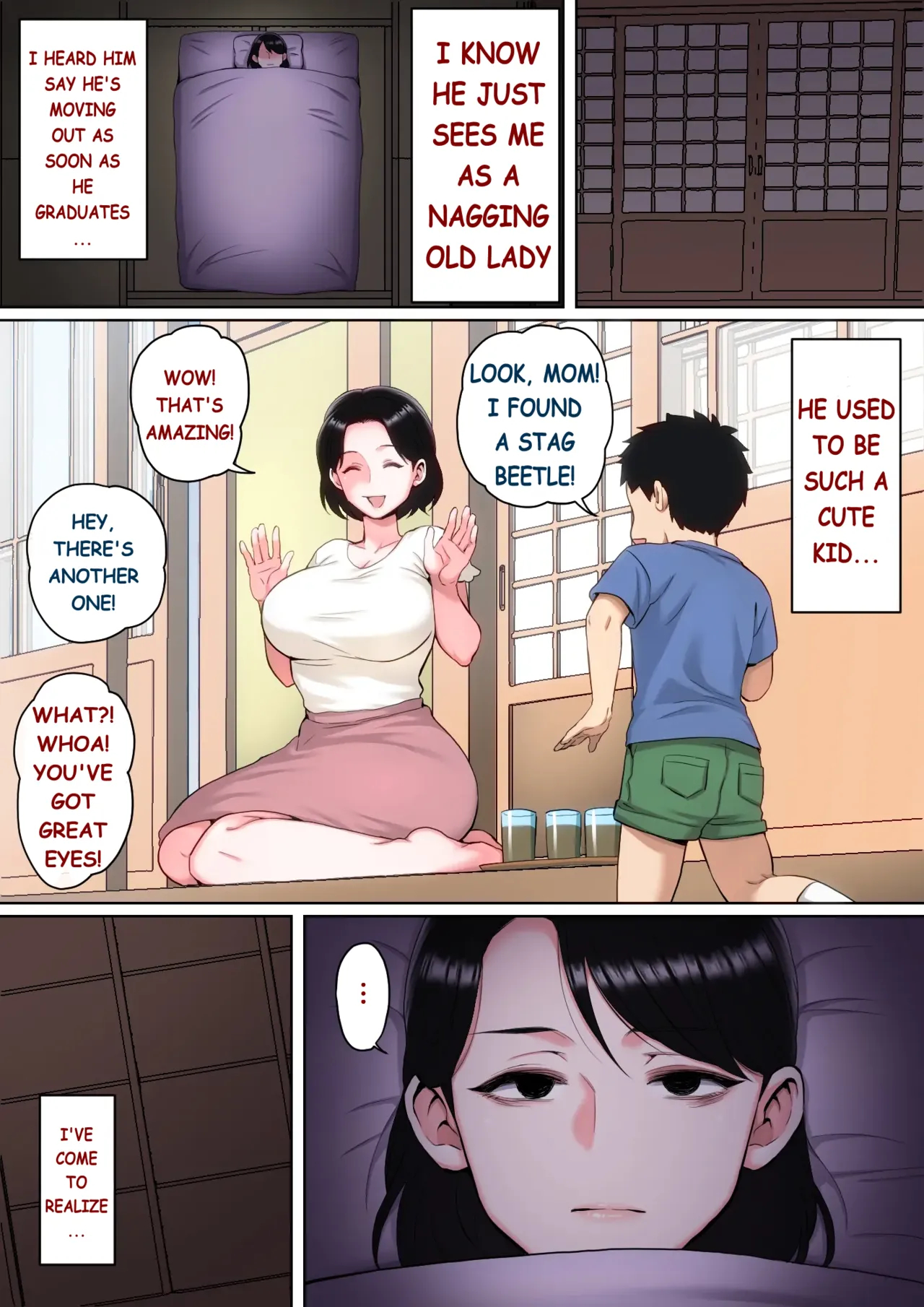 I Want To Fuck My Sleeping Mom! page 70