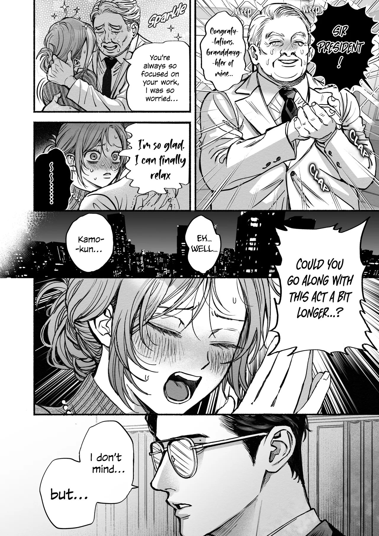 I'm Held In My Taciturn Secretary's Arms Every Night. page 5