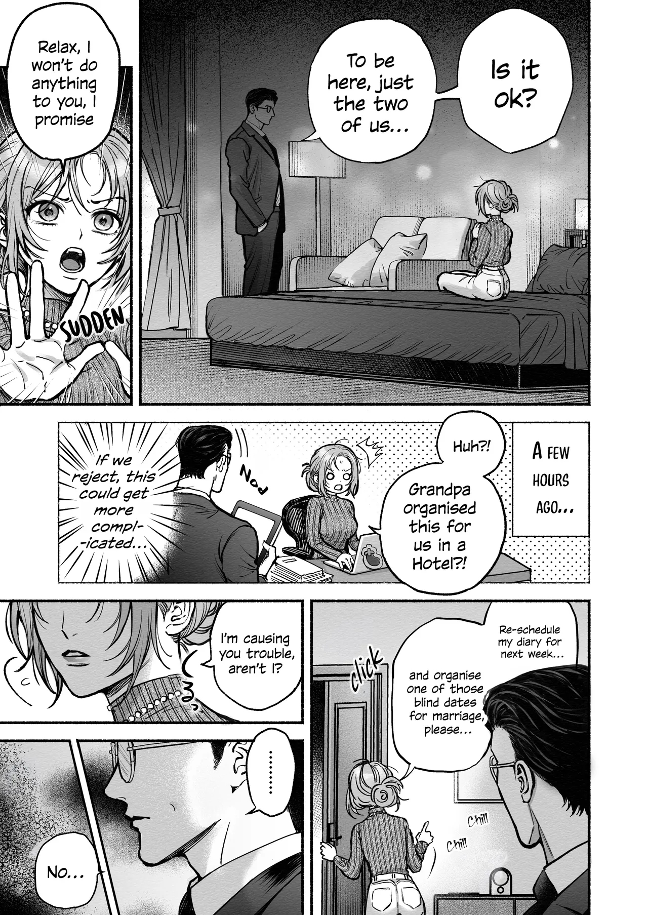 I'm Held In My Taciturn Secretary's Arms Every Night. page 6