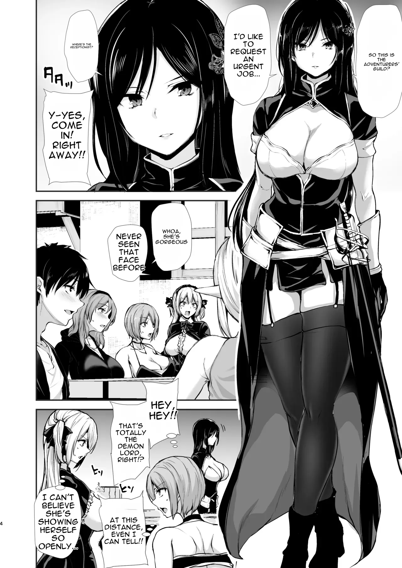Isekai Harem Story 10 page 4