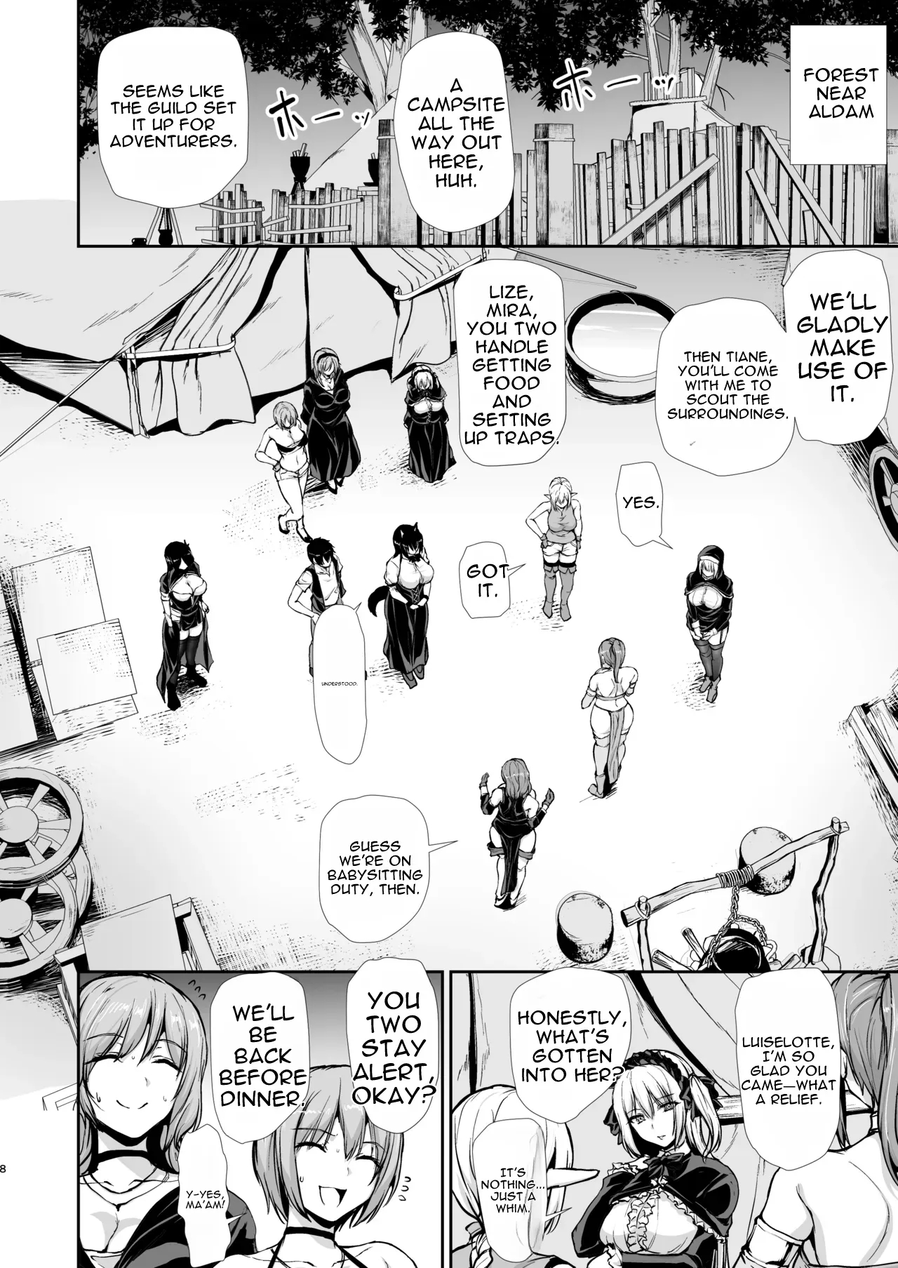 Isekai Harem Story 10 page 8