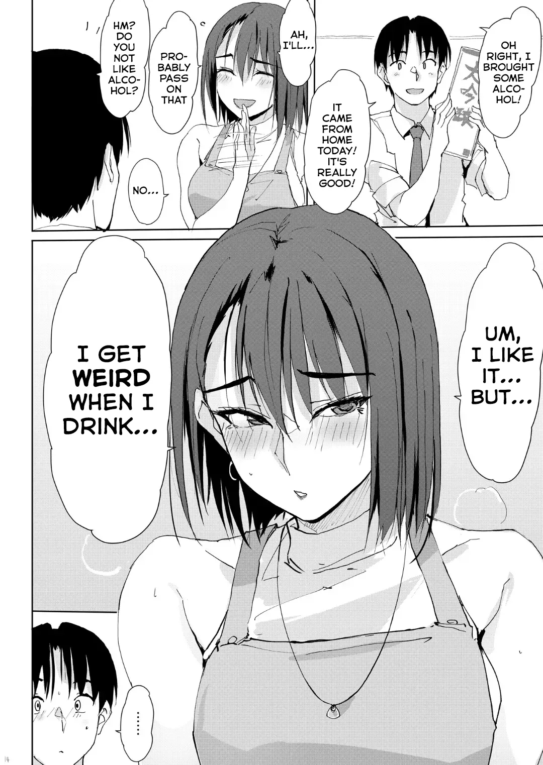 Itteki Demo Osake O Nomu To H Ni Nacchau Otonari No Minami-san page 13