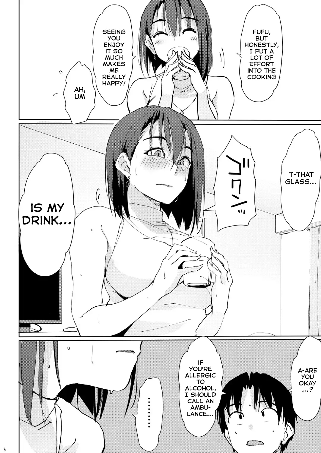 Itteki Demo Osake O Nomu To H Ni Nacchau Otonari No Minami-san page 15