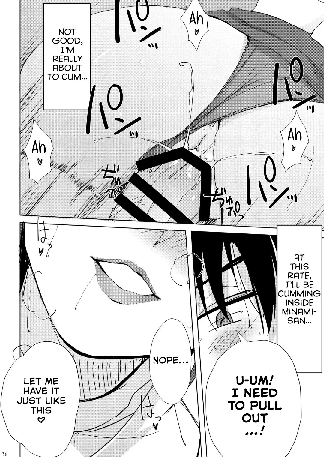 Itteki Demo Osake O Nomu To H Ni Nacchau Otonari No Minami-san page 35